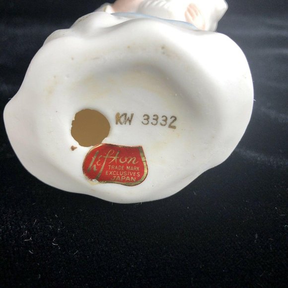 Vintage Lefton February Birthday Month Angel Figur - Picture 8 of 8